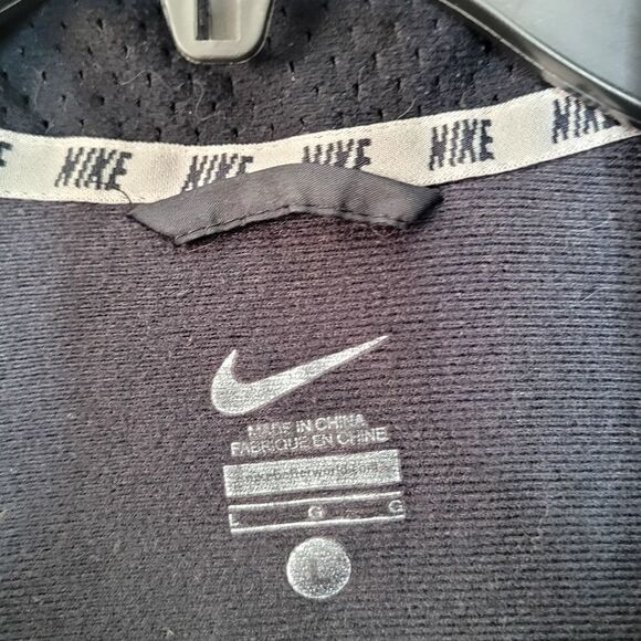 Nike Black Windbreaker Jacket Size Large - Picture 7 of 11